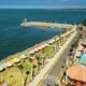 Scenic view of Puerto Salvador Allende, a popular lakeside retreat in Managua, Nicaragua